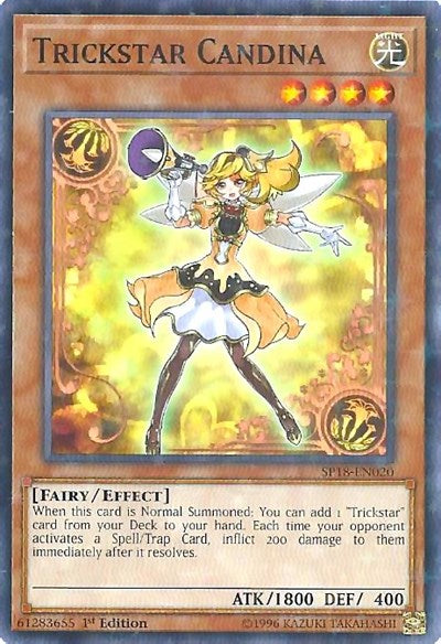 Trickstar Candina (Starfoil) (SP18-EN020) [Star Pack VRAINS]