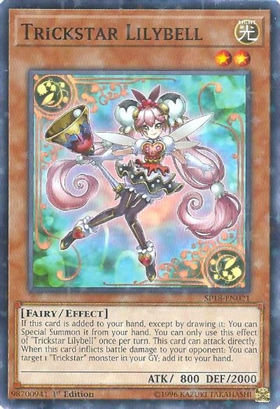 Trickstar Lilybell (Starfoil) (SP18-EN021) [Star Pack VRAINS]