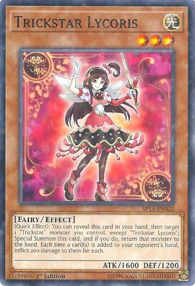 Trickstar Lycoris (Starfoil) (SP18-EN022) [Star Pack VRAINS]