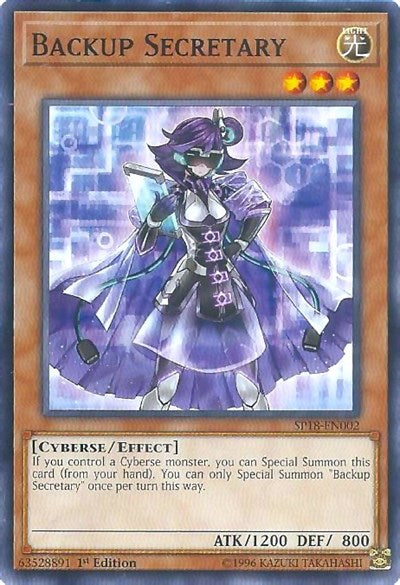 Backup Secretary (SP18-EN002) [Star Pack VRAINS]