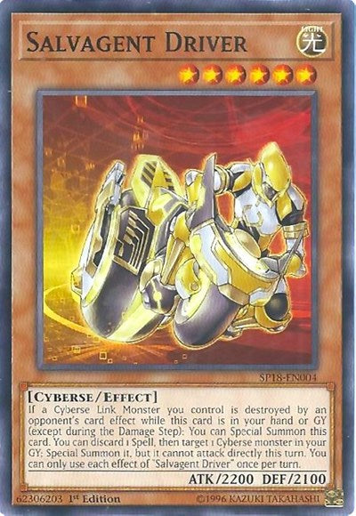 Salvagent Driver (SP18-EN004) [Star Pack VRAINS]