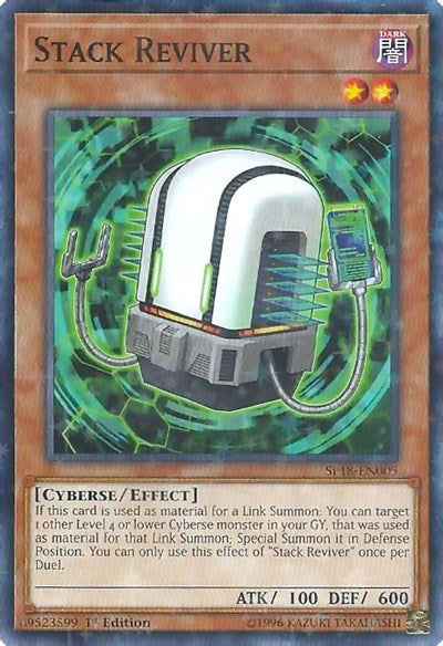 Stack Reviver (Starfoil) (SP18-EN005) [Star Pack VRAINS]
