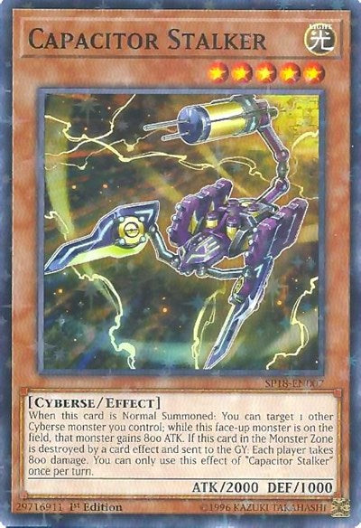 Capacitor Stalker (Starfoil) (SP18-EN007) [Star Pack VRAINS]