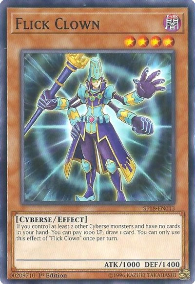 Flick Clown (SP18-EN013) [Star Pack VRAINS]