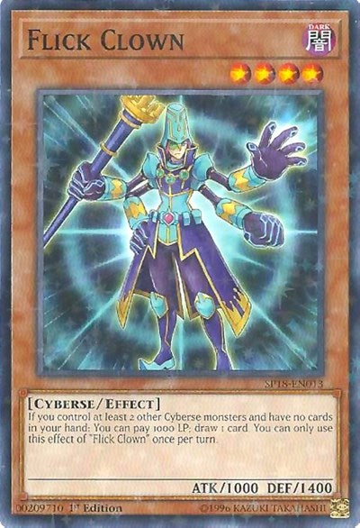 Flick Clown (Starfoil) (SP18-EN013) [Star Pack VRAINS]