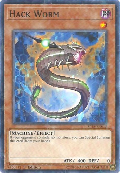 Hack Worm (Starfoil) (SP18-EN015) [Star Pack VRAINS]