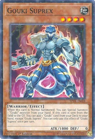 Gouki Suprex (Starfoil) (SP18-EN018) [Star Pack VRAINS]