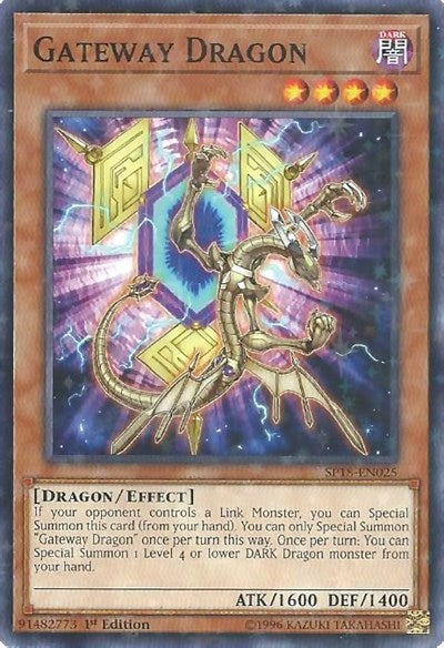 Gateway Dragon (Starfoil) (SP18-EN025) [Star Pack VRAINS]