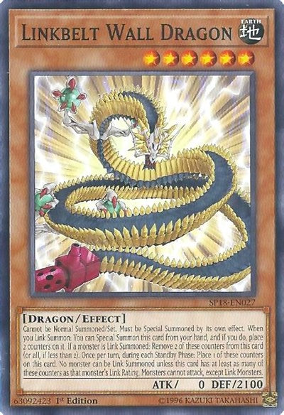 Linkbelt Wall Dragon (SP18-EN027) [Star Pack VRAINS]