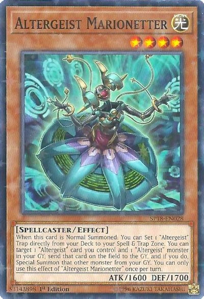 Altergeist Marionetter (Starfoil) (SP18-EN028) [Star Pack VRAINS]