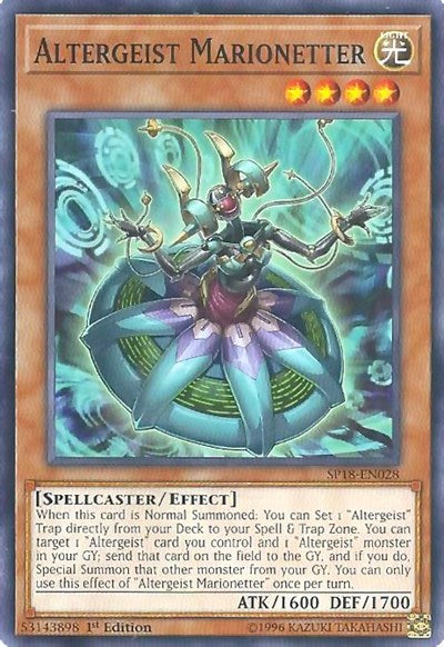 Altergeist Marionetter (SP18-EN028) [Star Pack VRAINS]