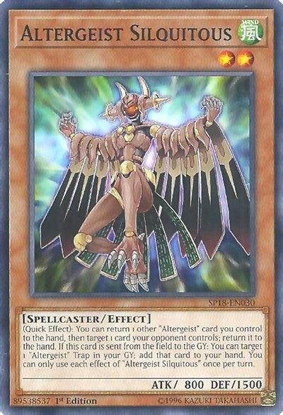 Altergeist Silquitous (SP18-EN030) [Star Pack VRAINS]