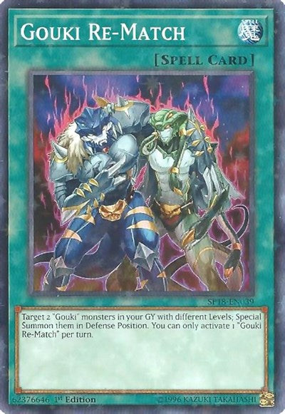 Gouki Re-Match (Starfoil) (SP18-EN039) [Star Pack VRAINS]