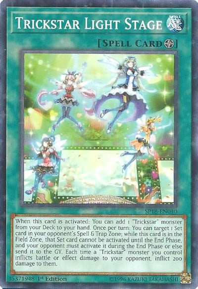 Trickstar Light Stage (Starfoil) (SP18-EN040) [Star Pack VRAINS]