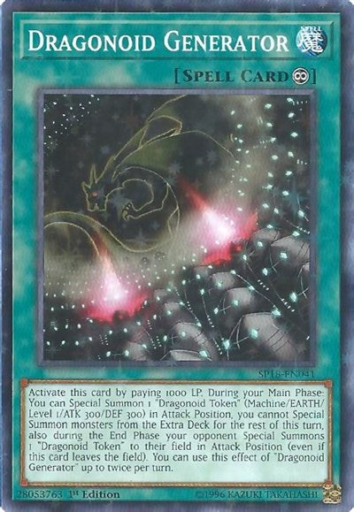 Dragonoid Generator (Starfoil) (SP18-EN041) [Star Pack VRAINS]