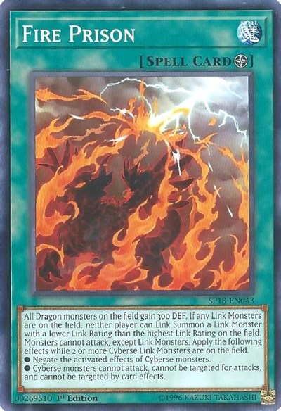 Fire Prison (SP18-EN043) [Star Pack VRAINS]