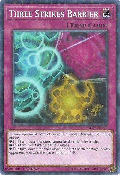 Three Strikes Barrier (Starfoil) (SP18-EN045) [Star Pack VRAINS]