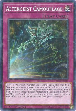 Altergeist Camouflage (Starfoil) (SP18-EN047) - Star Pack VRAINS 1st Edition