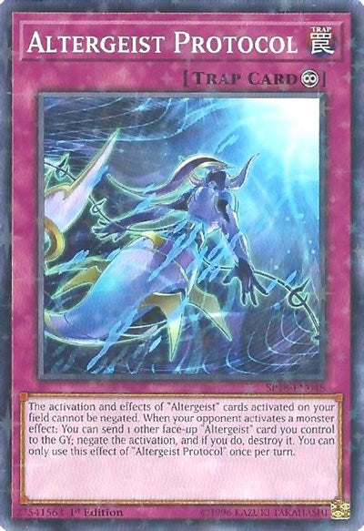 Altergeist Protocol (Starfoil) (SP18-EN048) [Star Pack VRAINS]