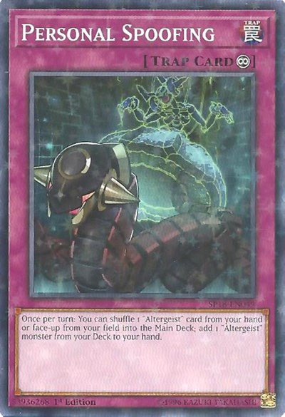 Personal Spoofing (Starfoil) (SP18-EN049) [Star Pack VRAINS]