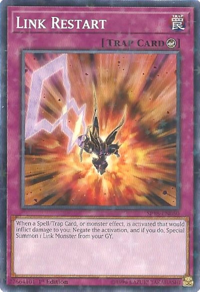 Link Restart (Starfoil) (SP18-EN050) [Star Pack VRAINS]