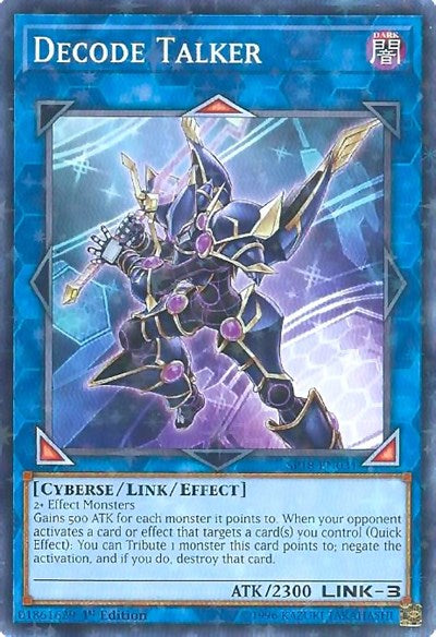 Decode Talker (Starfoil) (SP18-EN031) [Star Pack VRAINS]