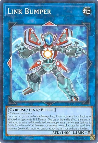 Link Bumper (Starfoil) (SP18-EN032) [Star Pack VRAINS]