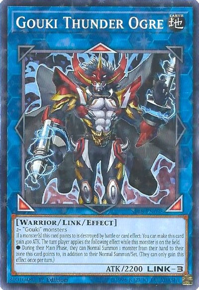 Gouki Thunder Ogre (Starfoil) (SP18-EN035) [Star Pack VRAINS]