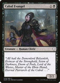 Cabal Evangel (78) [Dominaria]