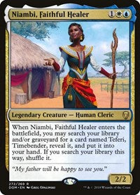 Niambi, Faithful Healer (272) [Dominaria]