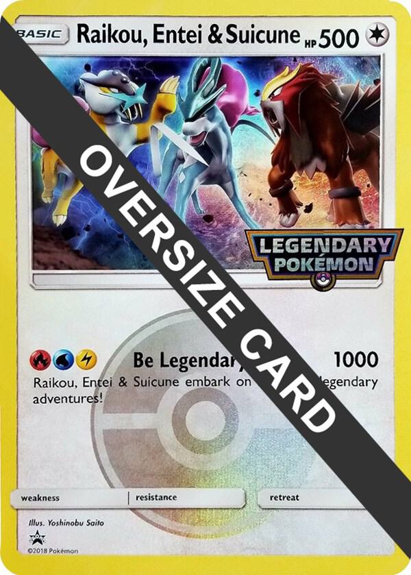 Raikou, Entei & Suicune [Jumbo Cards]