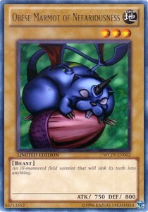 Obese Marmot of Nefariousness (WCPP-EN003) [World Championship 2010 Card Pack]