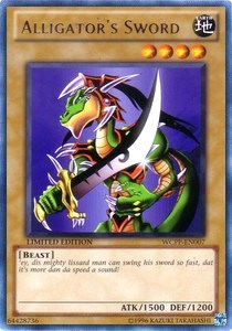 Alligator's Sword (WCPP-EN007) [World Championship 2010 Card Pack]