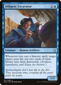 Diligent Excavator (51) [Dominaria]