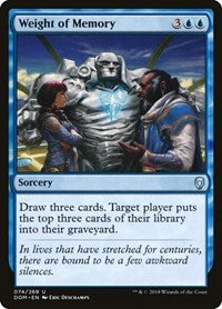 Weight of Memory (74) [Dominaria]