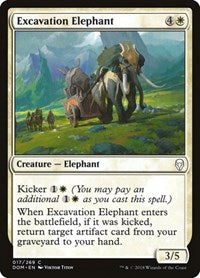 Excavation Elephant (17) [Dominaria]