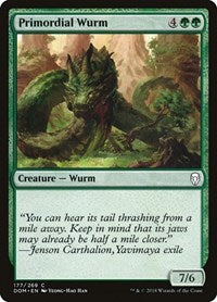 Primordial Wurm (177) [Dominaria]