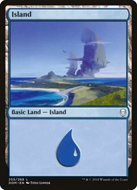Island (255) (255) [Dominaria]