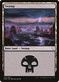 Swamp (258) (258) [Dominaria]