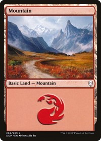 Mountain (262) (262) [Dominaria]