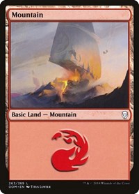Mountain (263) (263) [Dominaria]