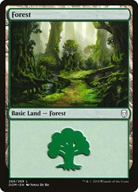 Forest (266) (266) [Dominaria]