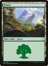 Forest (267) (267) [Dominaria]