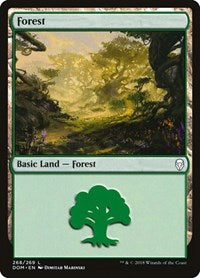 Forest (268) (268) [Dominaria]