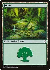 Forest (269) (269) [Dominaria]