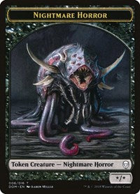 Nightmare Horror Token (6) [Dominaria]