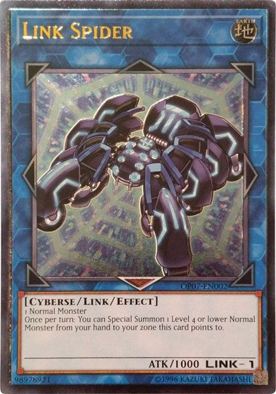 Link Spider (UTR) (OP07-EN002) [OTS Tournament Pack 7]