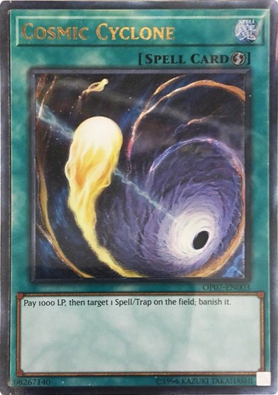 Cosmic Cyclone (UTR) (OP07-EN003) [OTS Tournament Pack 7]