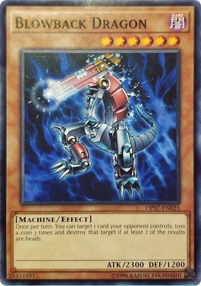 Blowback Dragon (OP07-EN025) [OTS Tournament Pack 7]