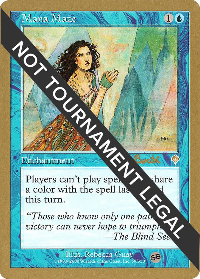 Mana Maze - 2001 Alex Borteh (INV) (SB) [World Championship Decks]